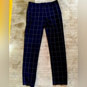 Men’s Plaid Slim Fit Pants